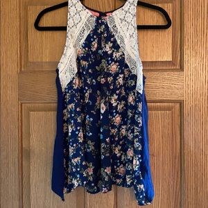 High neck cutoff tank